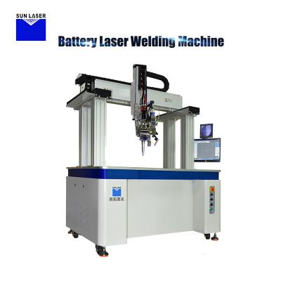 China Industrial Square Lithiumbattery Collimated Laser Welding Machine Square 6000w Te koop