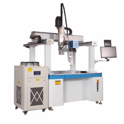 China Lithium battery fiber optic 4-axis CNC platform battery laser welding machine for sale