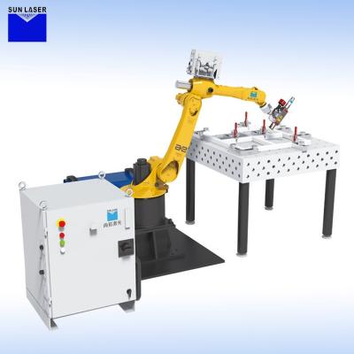 China New Energy Battery Industrial Robot Laser Welding Machine robotic welder For battery Pack Welding for sale