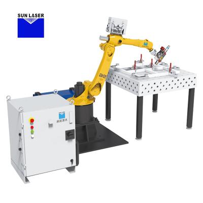 China High Speed Cnc Lithium Battery Laser Welding Robot Arm Voor Lifepo4 Battery Welding Te koop