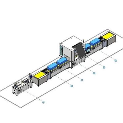 Chine Ligne de production de nouveaux modules de batterie à énergie entièrement automatique Es ligne d'assemblage de modules de batterie à vendre