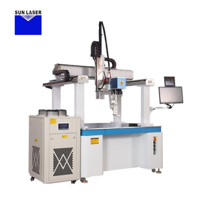 China Xyz 4-Axis Automatic Cnc Platform Laser Welding Machine Lithium Battery Automatic Laser Welding Machine Price for sale