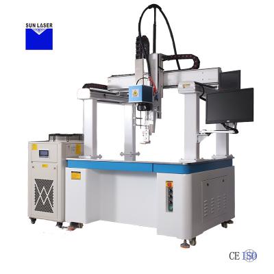 Chine Machine de soudage laser à fibre de 2000 W pour batterie au lithium / ions au lithium / batterie 18650 / batterie à poche à vendre