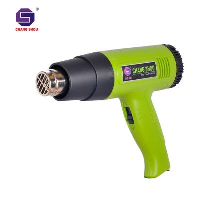 China Shrink Wrap Heater Beautiful Craft Hot Air Fan Black Handheld Heat Gun Cool/Hot Air 2000W 110v/220v For Crafts for sale