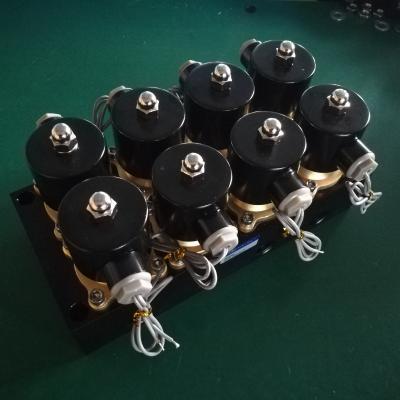 China 2018 XINYIPC New Product 4way 2way One Way Aluminum Manifold Solenoid Valves Air Tower Suspension for sale