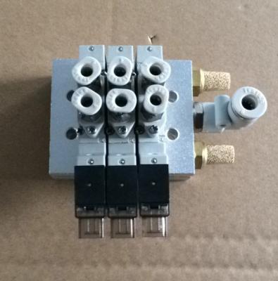 China Other Made In China SMC Type Textile Machine 3 Port 5 Way Air Solenoid Valve Small Pneumatic Manifold for sale