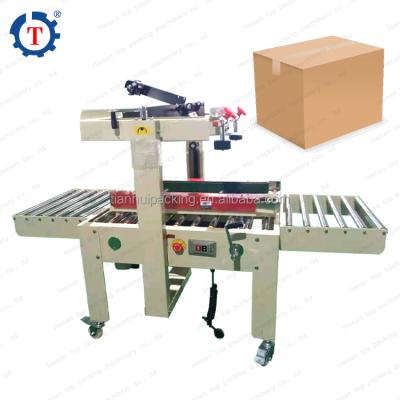 China 10kg Big Capacity Automatic Beverage Band Upper Bottom Sealing Machine For Meat Snack for sale