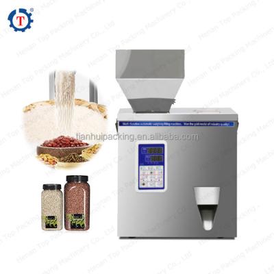 China Desktop Food Powder Weighing Filling Machine Spice Coggee Filling Machine for sale