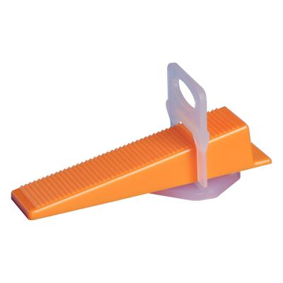 China CE Approval Traditional Ceramic Tile Accessories Plastic Wedge Leveling System For Tile Installation for sale