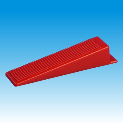 China Tile Zero Leveling Wedges Red Color Plastic Tile Wedge for sale