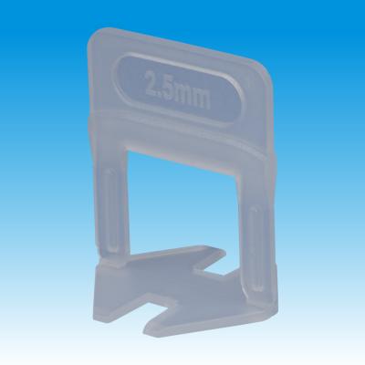 China Free Sample 2.5mm Modern Tile Leveling Clip / Tile L Tools /Tile Spacer for sale