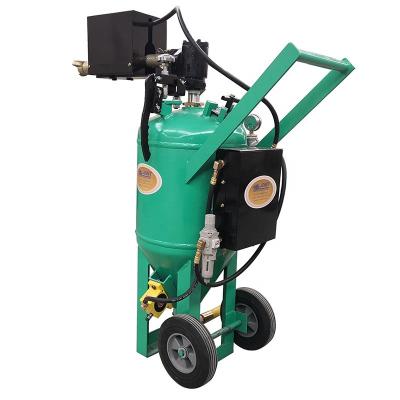 China Machinery repair shops db225 dustless sandblaster machine metal surface wet sandblasting cleaning for sale