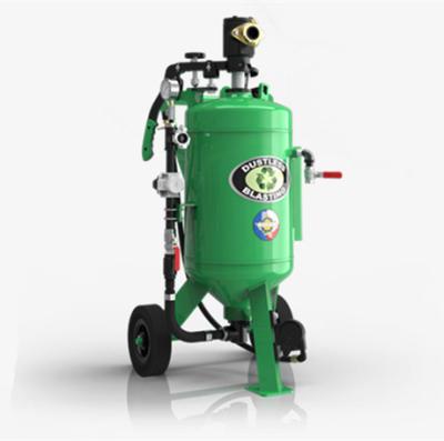 China The dustless portable pressure blast pot sand blasting wet tank machine repair shops strain peening kettle machine price for sale