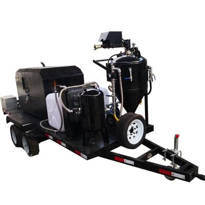 China machinery repair shops wet sandblasting machine with vehicle/wet sandblaster kit with trailer for sale for sale