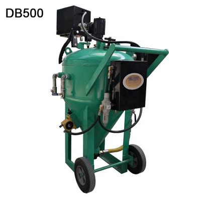 China machinery repairs workshop manual portable db500 sand blasting device/industrial used high pressure water wet sandblaster dustless sandblaster for sale