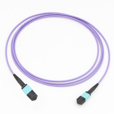 China Multimode MTP Fiber Optic Patch Cord Om4 50/125 8/12-fiber MTP MPO RB-XXXXX for sale