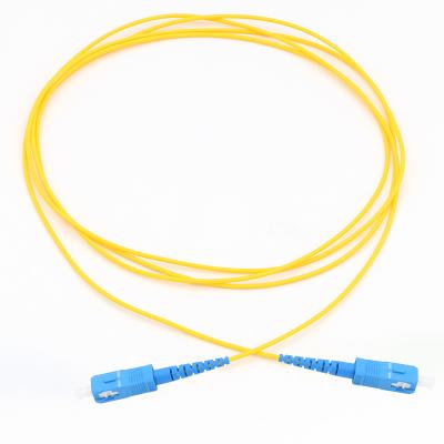 China Simplex LC SC SM 2.0mm 3.0mm Single Mode Fiber Patch Cable PVC/LSZH RP-SC-SC-S-S for sale