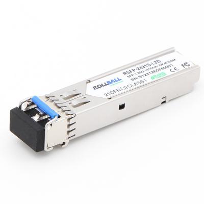 China 1.25G SFP SMF 1310nm 20km LC DDM Module RSFP-2431S-L2D for sale