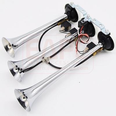 China Long Life Truck Air Horn TZ-314 Full Set 24V Electric Control Blaster Horn 3 Trumpet A AIR HORN for sale