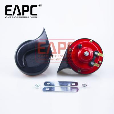 China Security Alarm System TZ-101 60B Universal Auto Electric Motorcycle 12v Super Loud Snail Horn Auto Car Horn for sale