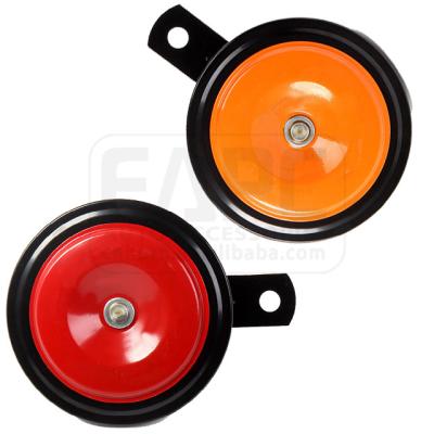 China Hot Sale 12V 24V 50F 90mm Iron TZ-209 Car Disc Horn Super Loud Seger Type Horn for sale