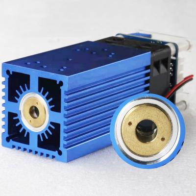 China Adjustable Focus 450nm 30W 40W DIY Laser Module Cutting Machine Blue Laser Engraving Fixed Focus Laser Head Tool for sale