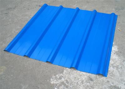 China Colorful Corrugated Galvanized Steel Roofing Sheets For Household / Office Buildings for sale