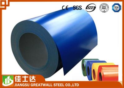 China Dx51D CGCC SGCH Color Steel Coil Metal Roofing Materials , Blue / Yellow / Purple for sale