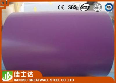 China Cold Rolled Color Steel Coil / Ppgi Colour Coated Coils Building Material 800-1250mm Width for sale