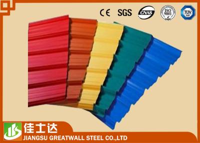 China PPGI PPGL 22 gauge Galvanized Corrugated Steel Sheet Roofing Sheet for sale