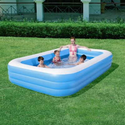 China Phthalate Free PVC Over Ground Inflatable Adult Baby Kids Children On Sale Indoor Outdoor Rectangular Swimming Pool for sale