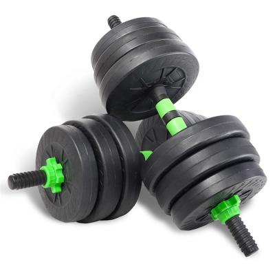 China Universal Gym Wholesale High Quality Fitness Weight Lifting Dumbbell Adjustable Barbell Flats Set for sale