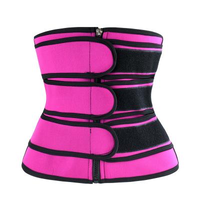 China Indoor Gym Sports Workout Wholesale Slim Body Shaper Belt Adjustment Corset Waist Trainer And Outdoor Exercise for sale