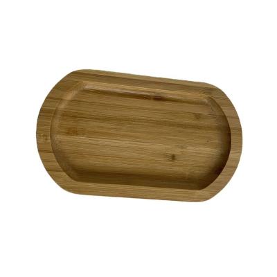 China Confirmed Wholesale Elegant Rustic Cheap Small Fresh Look Oval Wood $1.00 For Dinner Dishes for sale