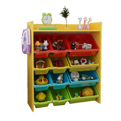 China Viable Custom Design New Kids Sling Shelf Toy Storage Organizer for sale