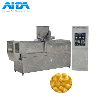 China Core-filling puffed snack corn snack extruder machine/rice puffing snack making machine/corn extruder for sale