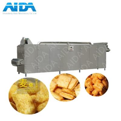 China Automatic Puffed Snacks Food Maker Puffed Corn Snacks Extrusion Making Machine Puffing Cereal Puffs Extruder Processing Line for sale