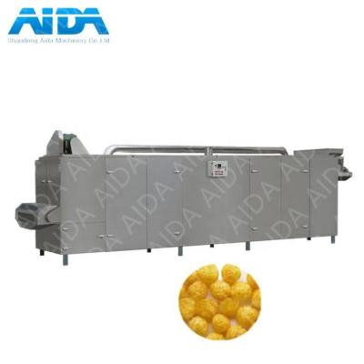 China food & Beverage Factory Twin Screw Puffed Snacks Extruder Maize Cheetos Puff Food Production Line for sale