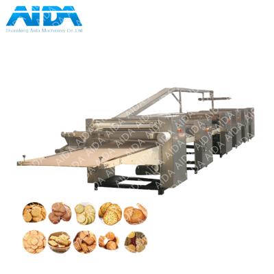 China Hard And Soft Production Biscuit Vegetable Processing Plant Factory Price Line for sale