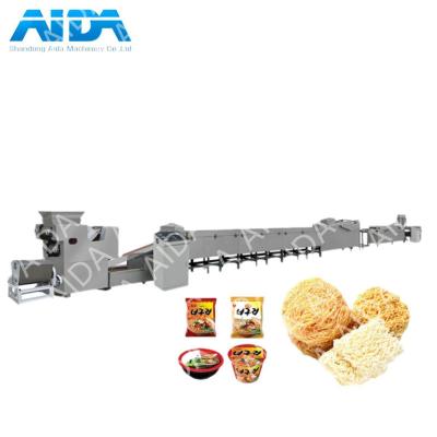 China High Yield Commercial Automatic Fried Instant Noodles Production Line Bowl Cup for sale