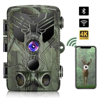 China 2022 Weather-Resistant Trail Camera Wildlife Hunting Cameras with Night Vision Motion Activated Trail Camera Trigger Outdoor Wildlife Surveillance for sale