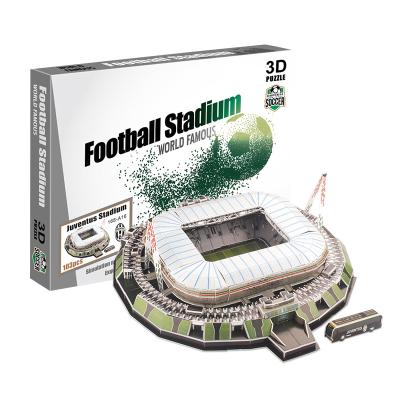 China DIY TOY Soccer Stadium Funny Toy 3d Puzzle for sale