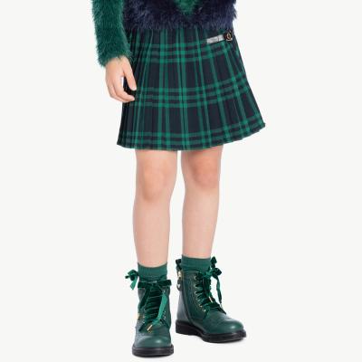 China child school girl ruffle skirt manufacturer customized parride mini for sale