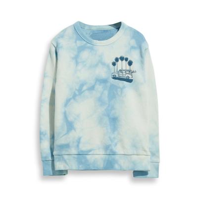 China Breathable Autumn Spring Boys Clothing Popular Tie Dye Long Sleeve Children Clothing T-shirt for sale