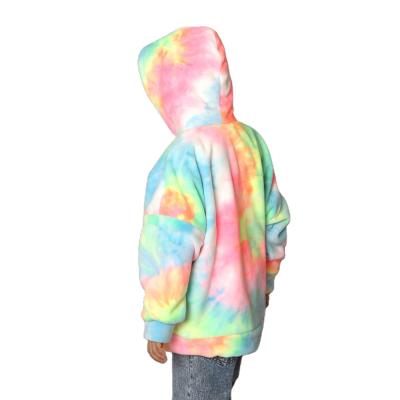 China Casual Baby Clothing Tie Dye Casual Hoodies For Boys for sale