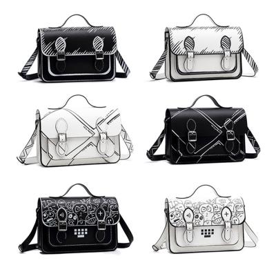 China Gifts888 Diy Handmake Waterproof Genuine Leather Handbag With Package Gift Cowhide Leather Material Cross - Body Bag for sale