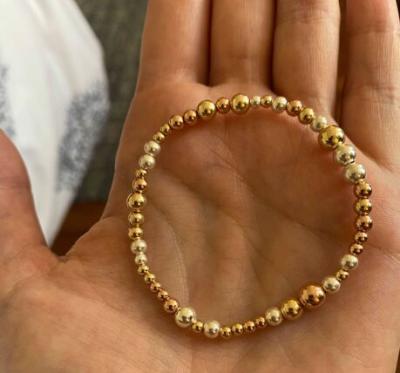 China FASHIONABLE Gold Filled 925gifts Pearl Bracelet Jewelry Website Gold Filled Name Jewelry for sale