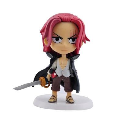 China Promotional Toy Promotional Gift Janpan Shanks Cartoon Mini Anime One Piece Figure PVC Luffy Plastic Toys for sale