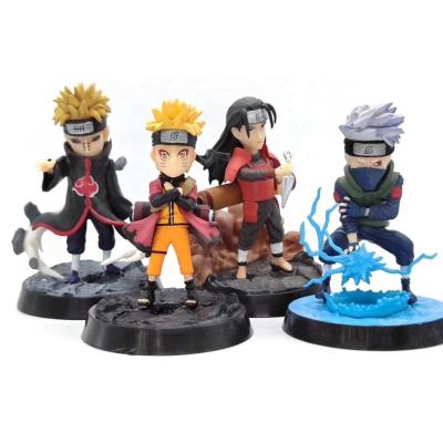 China Toy Customized Cartoon Doll Narutos Series Figure Plastic Toys PVC Anime Figure Narutos Action Number for sale