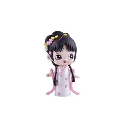 China Cartoon Toy Custom Cartoon Costume Girl Character Series Handmade PVC Ornaments Anime Action Figures for sale